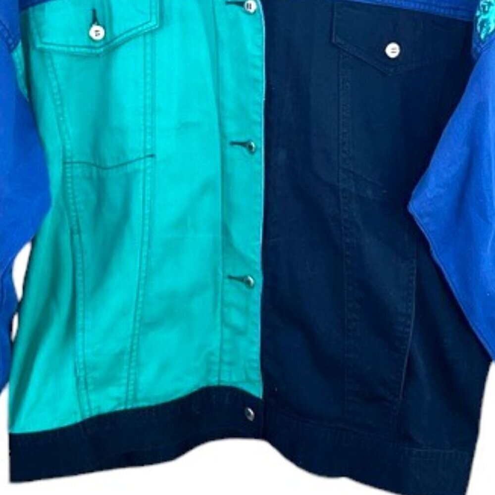 Vintage Together Modigliani Patchwork Floral Arts… - image 7